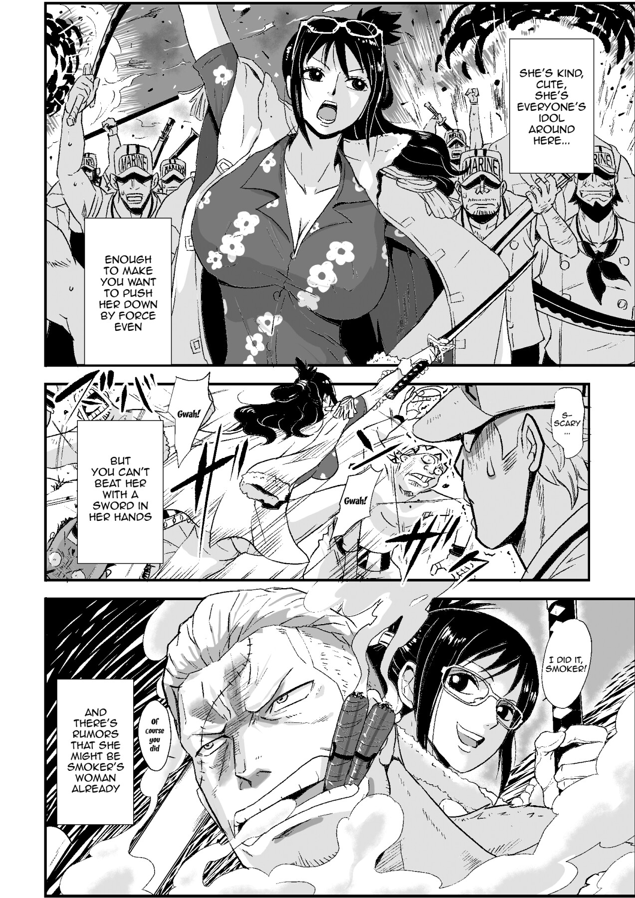 Hentai Manga Comic-A Woman In The Marines-Read-4